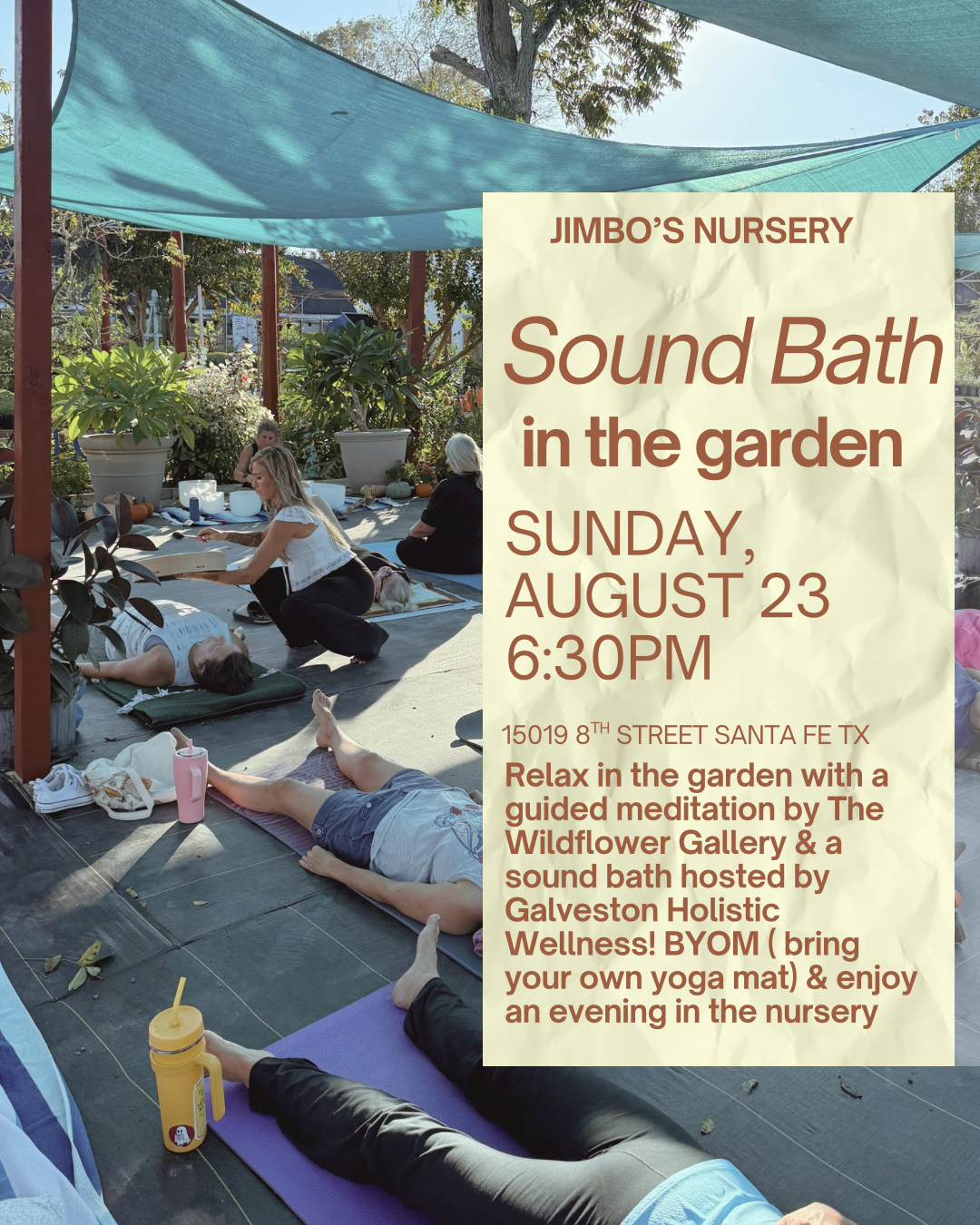 Sound Bath in the Garden