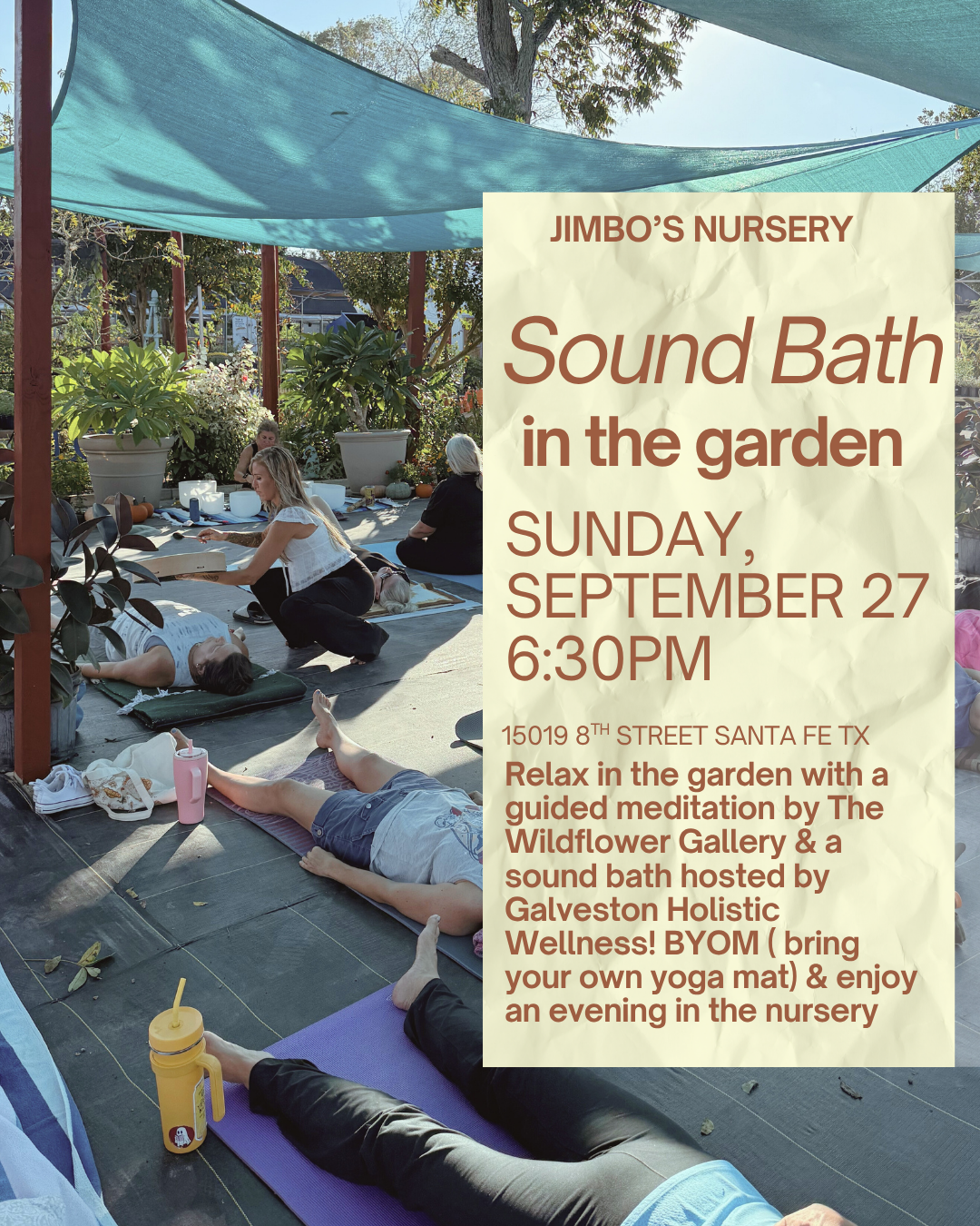 Sound Bath in the Garden