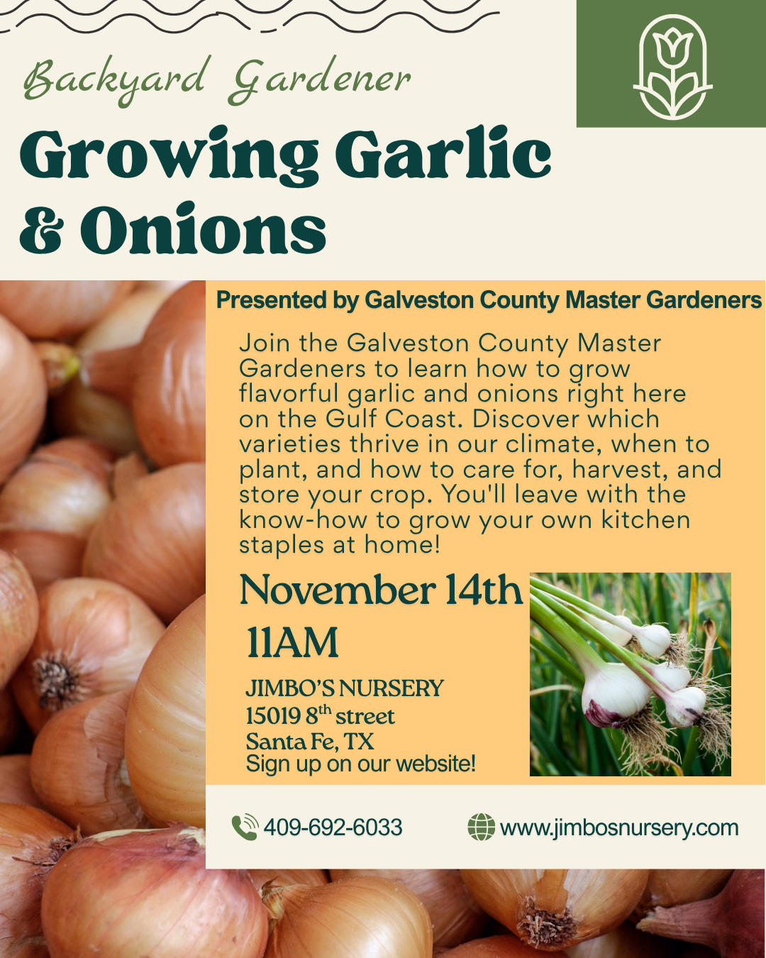 Growing Garlic & Onions